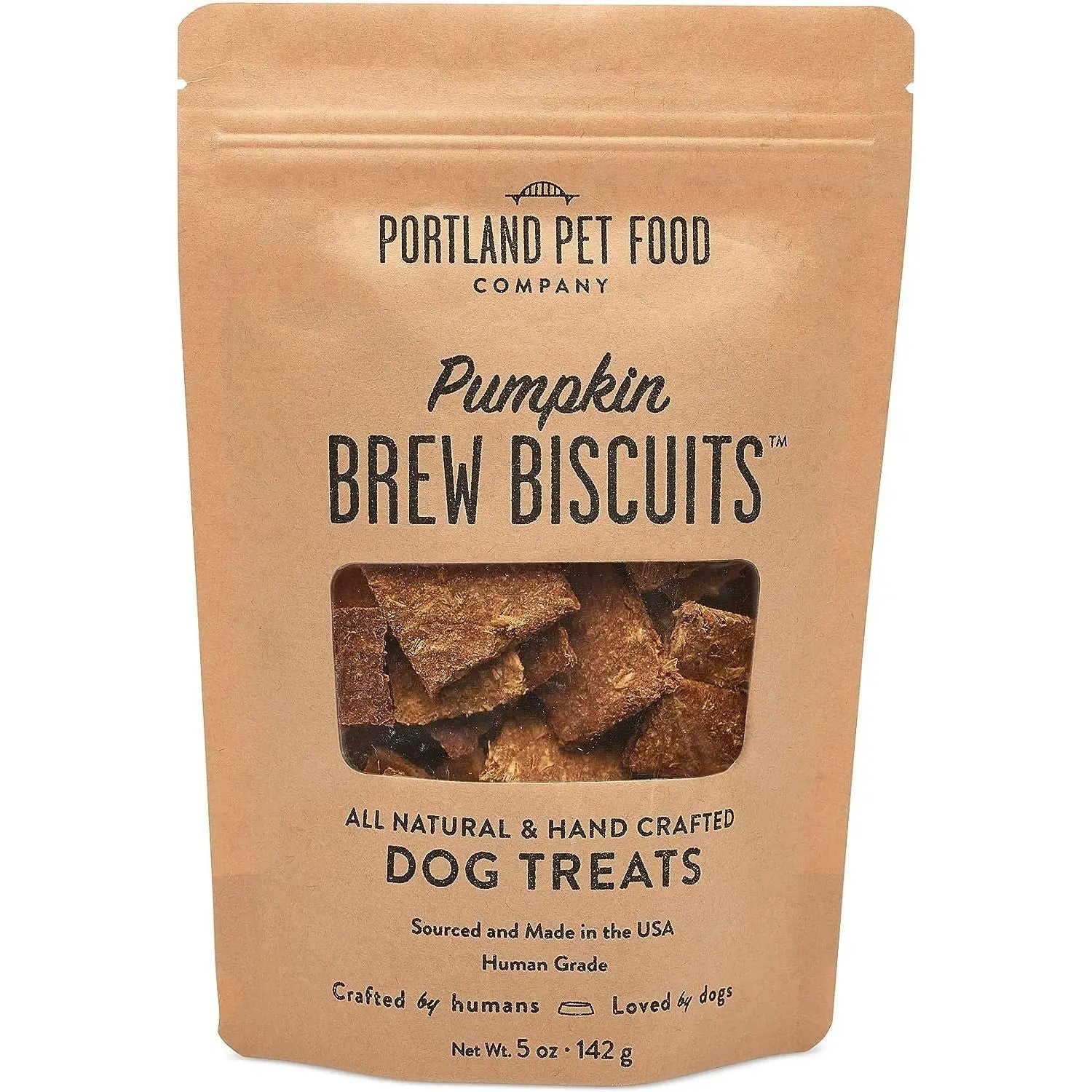 Portland Pet Food Co. 5oz Gluten - Free Pumpkin Brew Biscuits for Dogs