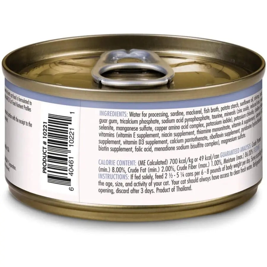 CANIDAE Pure Adore Grain-Free Wet Cat Food Pack with 24 Cans of Sardine & Mackerel in Savory Broth, Each Can 2.46 oz