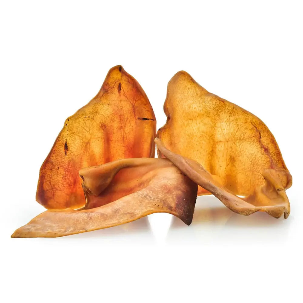 Barkworthies 50-Piece Pig Ears Long-Lasting Dog Chews