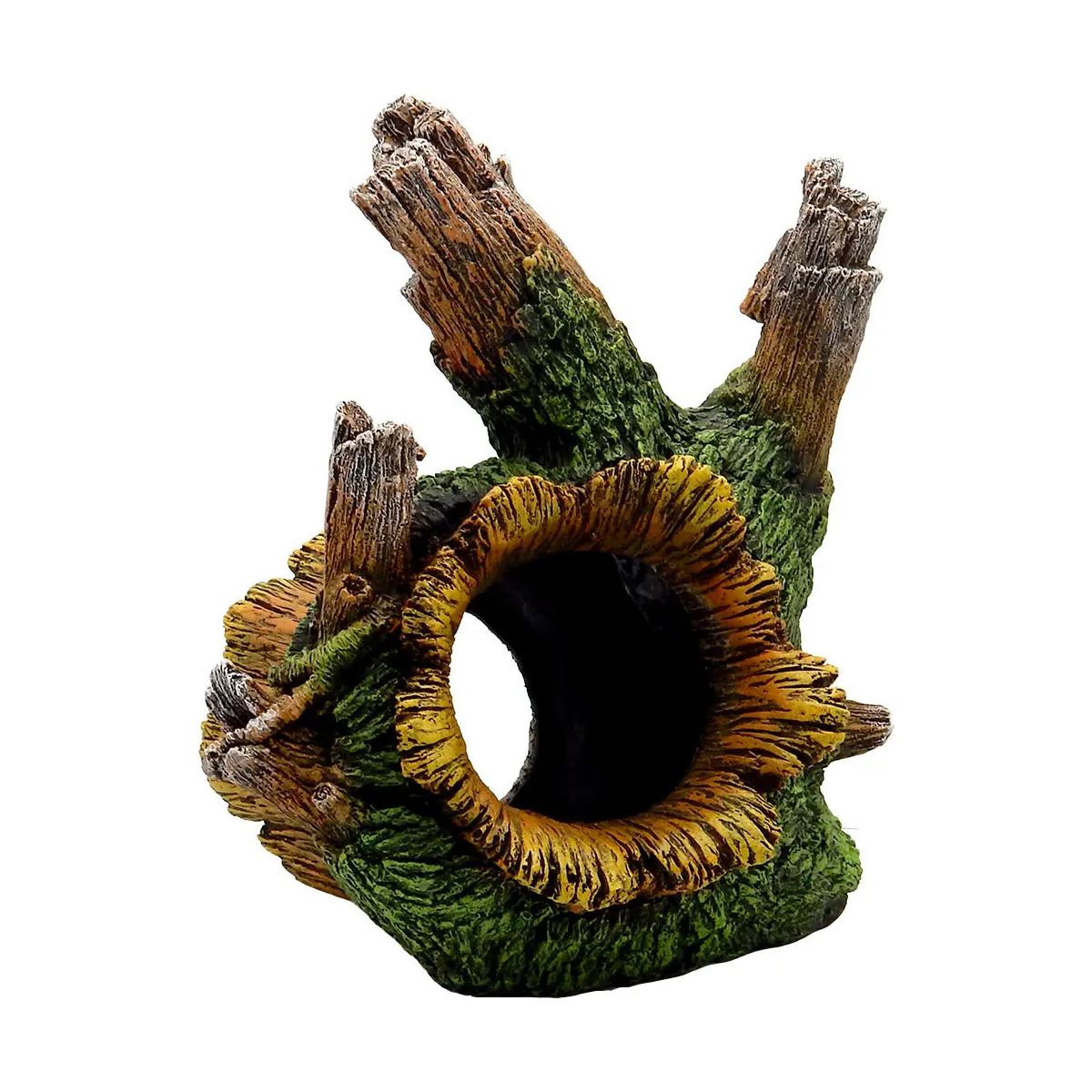 Blue Ribbon Exquisite Driftwood Tree Root Tunnel Decor for Reptiles and Aquariums