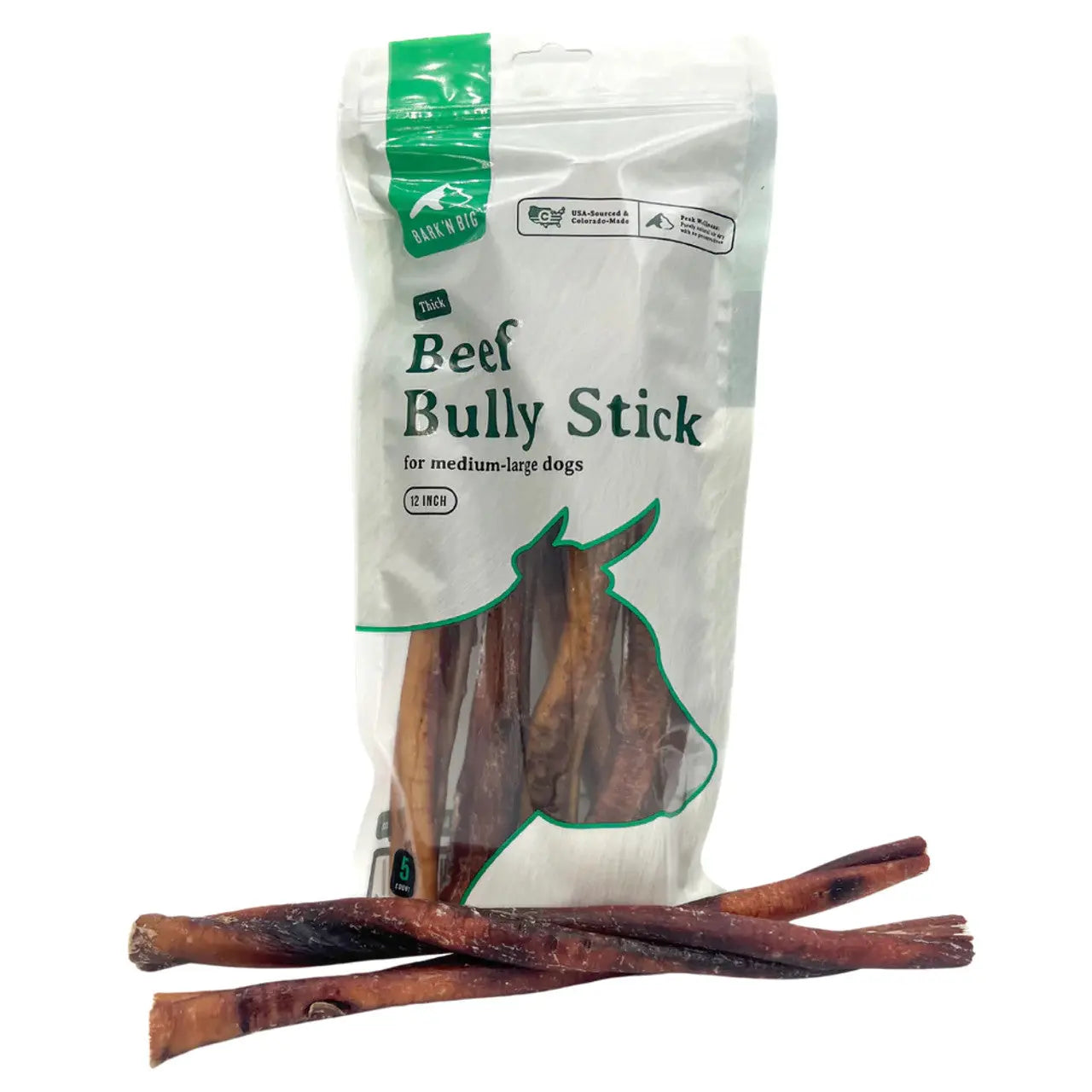 BarkNBig All - Natural High - Protein Low - Fat Beef Bully Stick Dog Chew Treats