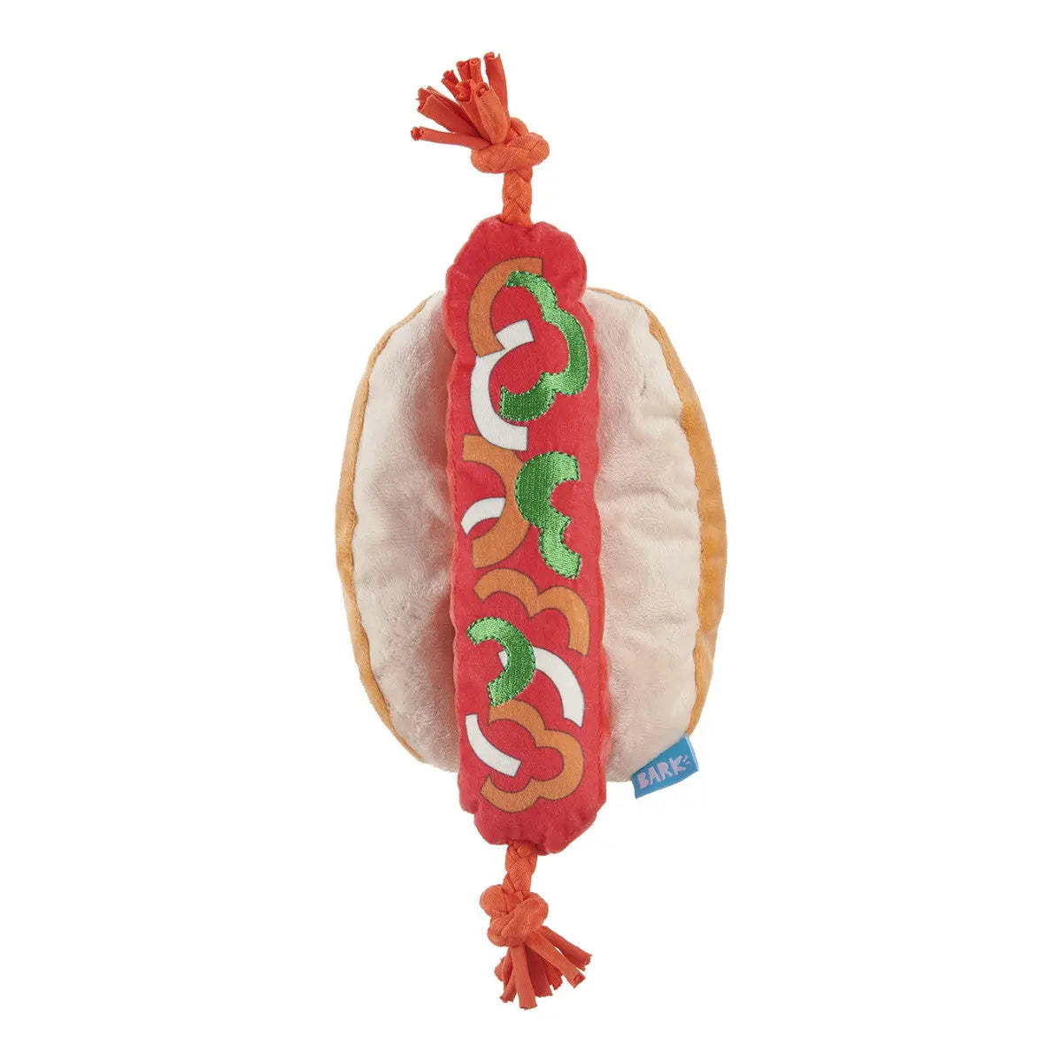 BARK Fourth Of July BBQ Plush Interactive Dog Toy for Patriotic Play