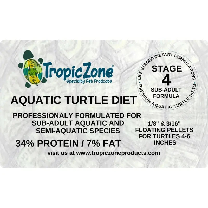 TropicZone Stage-4 Sub - Adult Formula for Aquatic Turtles