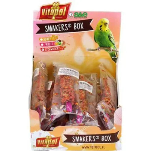 A&E Cage Co. Premium Strawberry Treat Sticks for Parakeets
