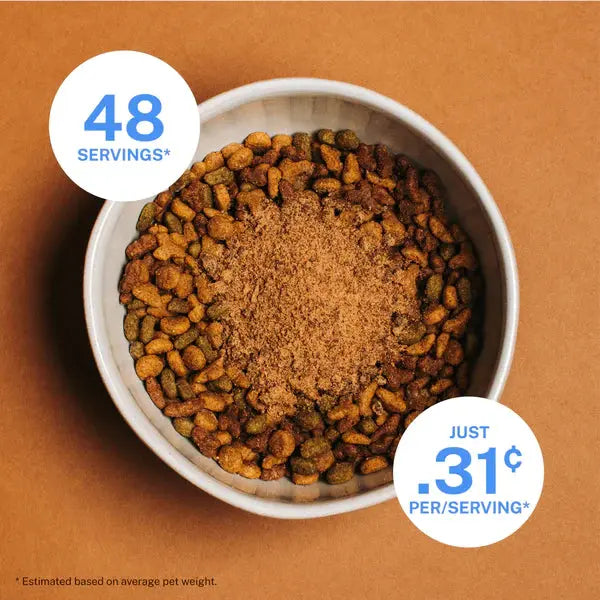 Yummers Delicious Beef Flavored Skin & Coat Aid Supplement Mix-in for Cat Food Topper, 4 Ounce