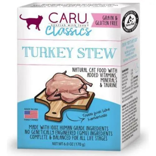 Caru Grain-Free Wet Cat Food - Classic Turkey Stew