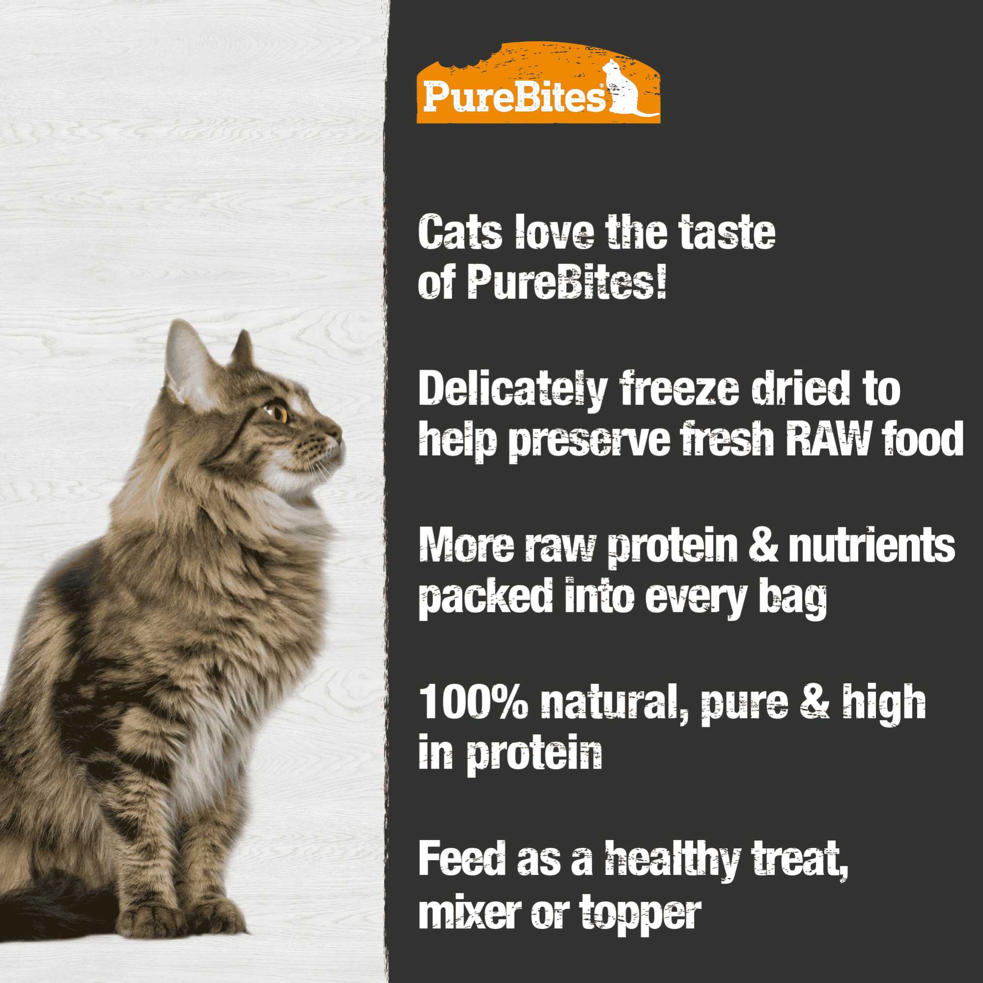 High - Quality PureBites Freeze - Dried Cat Treats Made from 100% Pure Duck Liver, 1.05 oz