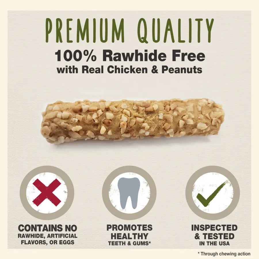 Cadet Smart Hide Rawhide-Free Digestible Dog Chews for a Unique Canine Treating Experience