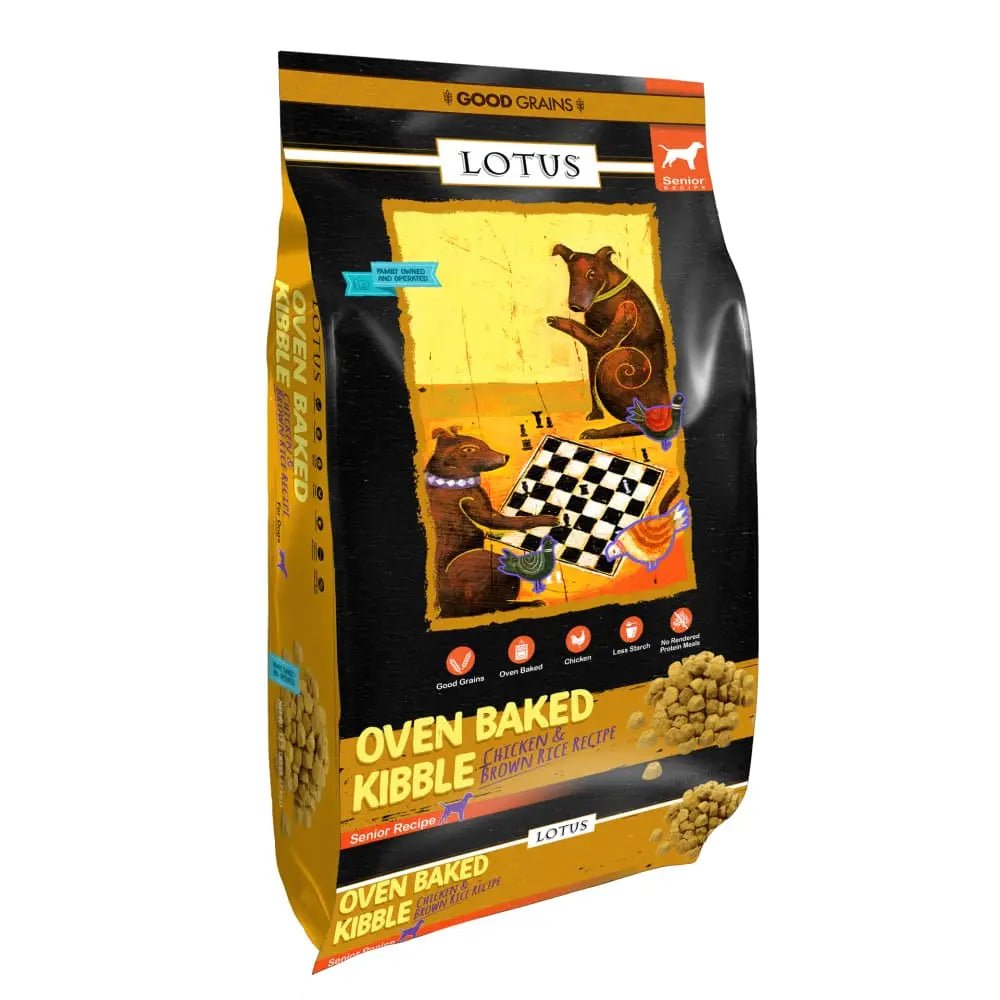 Lotus Senior Dog Special Needs Recipe - Wholesome Oven - Baked Dry Dog Food