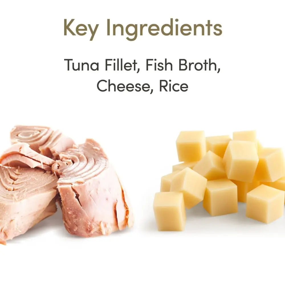 Applaws 24-Pack Natural Wet Cat Food: Tuna Fillet with Cheese in Broth