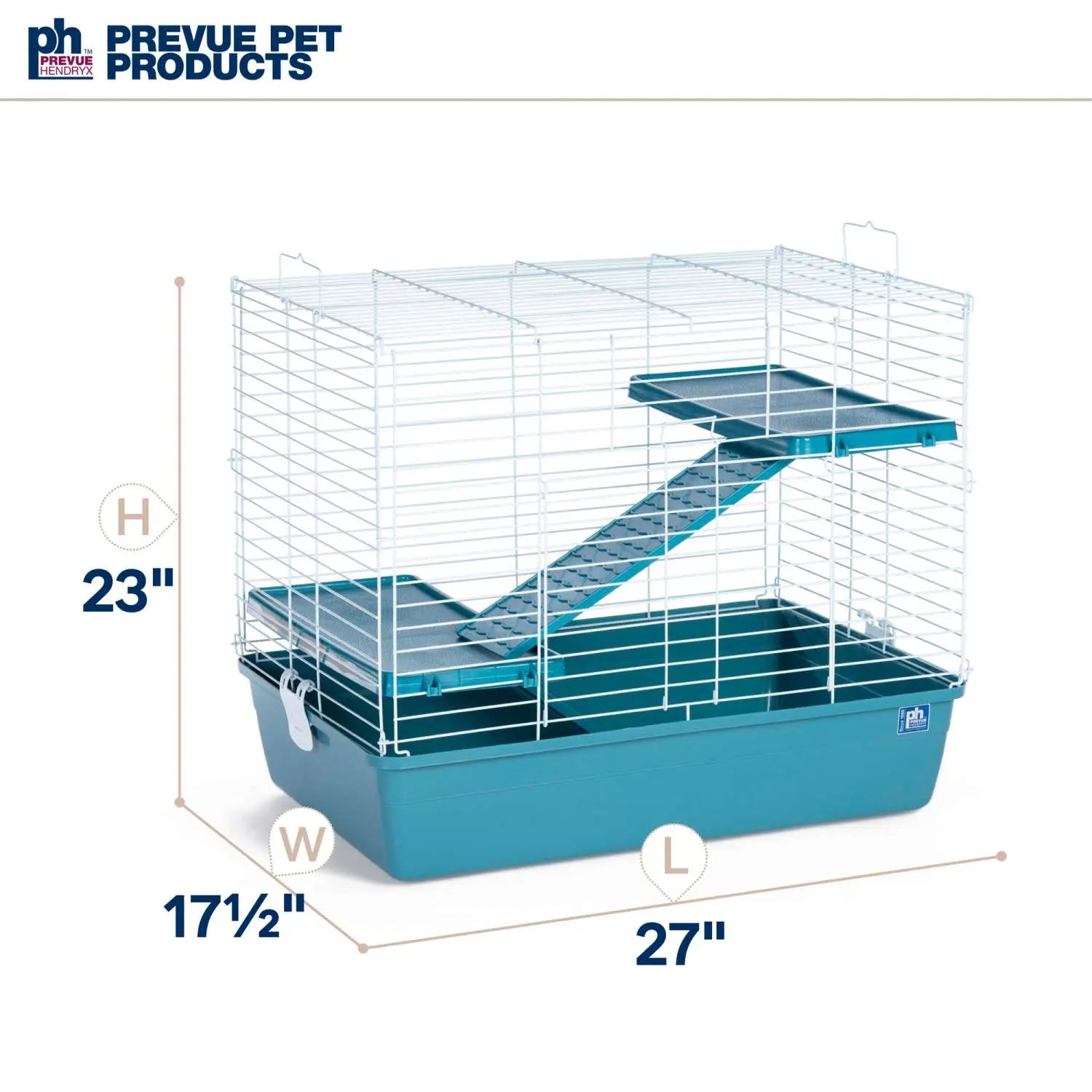 Prevue Pet Products Blue Base Adult Ferret Cage for Home and Travel