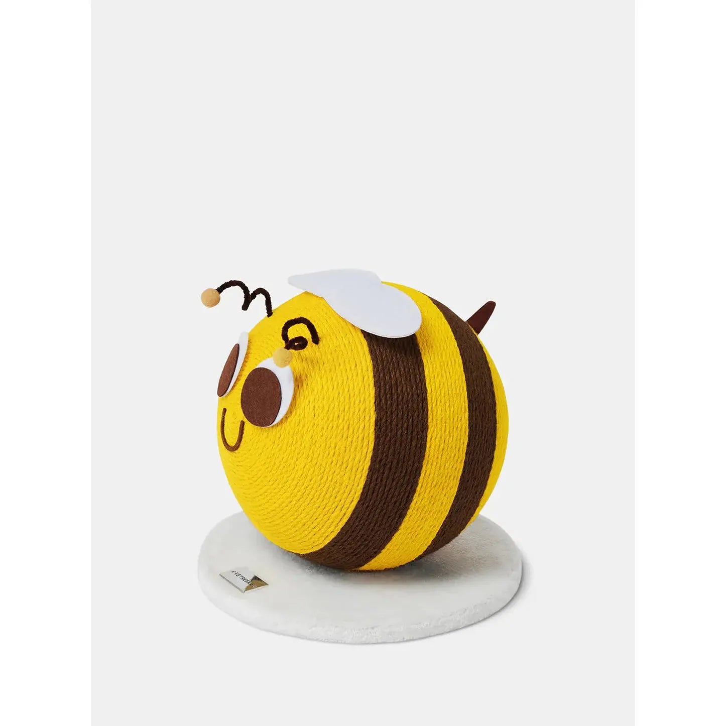 Vetreska Interactive Bee - Shaped Cat Scratching and Playing Ball Toy