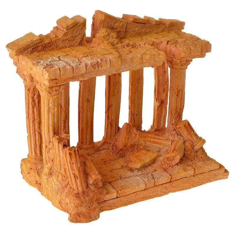 Blue Ribbon Exotic Environments Stunning Terra Cotta Aquarium and Reptile Tank Temple Ruins Decorations