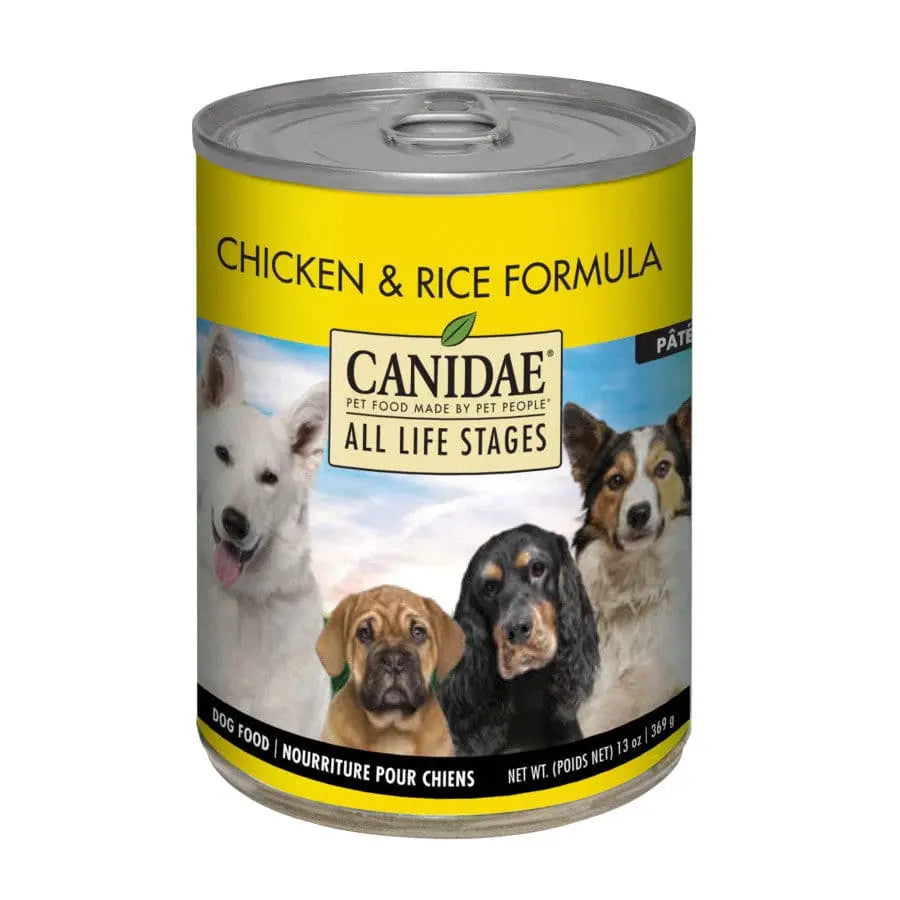 CANIDAE Wet Dog Food for All Life Stages - Pack of 12 Cans, Each 13 Ounces