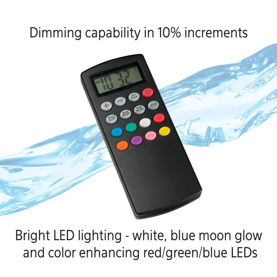 Aqueon® Optibright Max 18 - 24 Inch High - Performance LED Aquarium Light