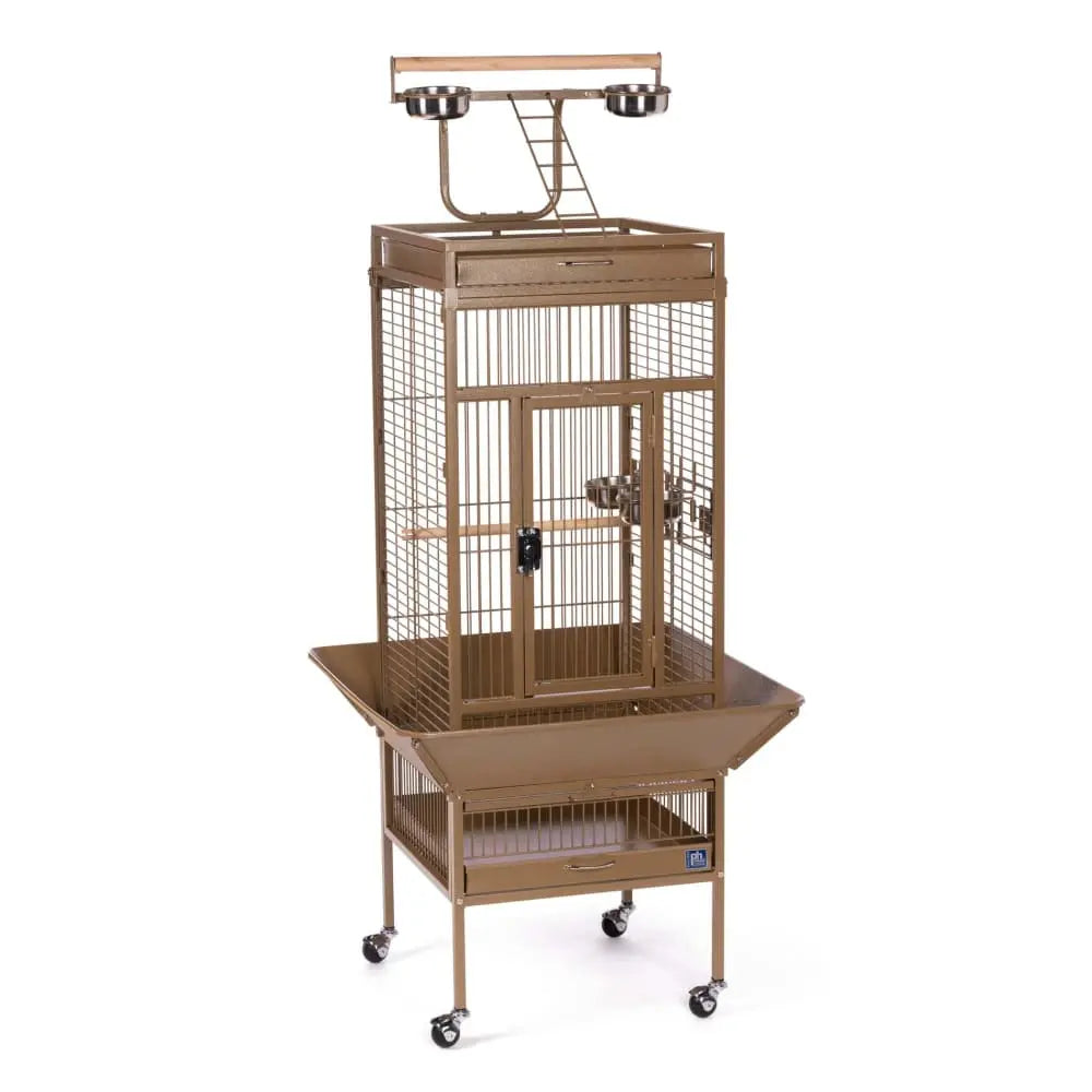 Prevue Pet Products High - Quality Powder - Coated Steel Playtop Bird Cage 3151