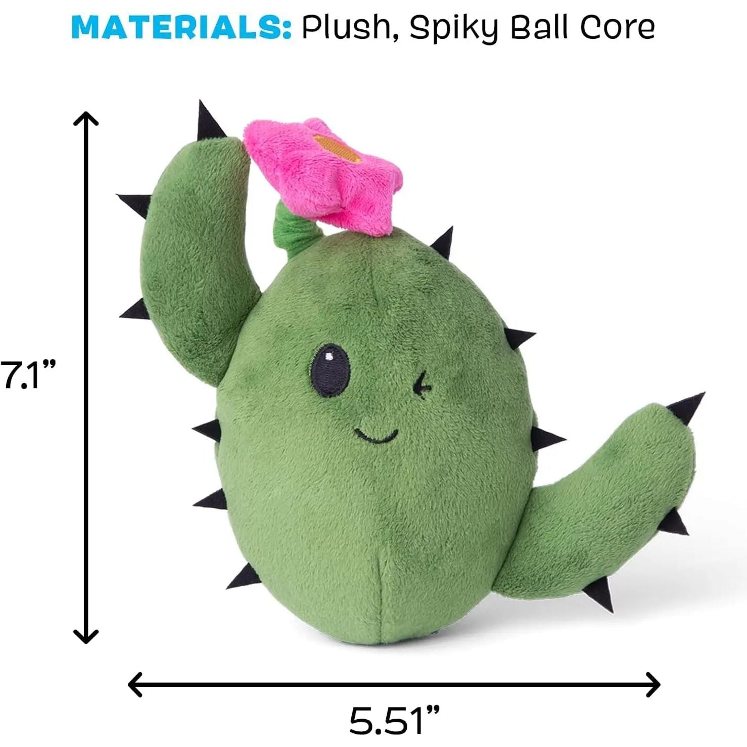 BARK's Fun-Filled Consuela the Cactus Interactive Dog Toy