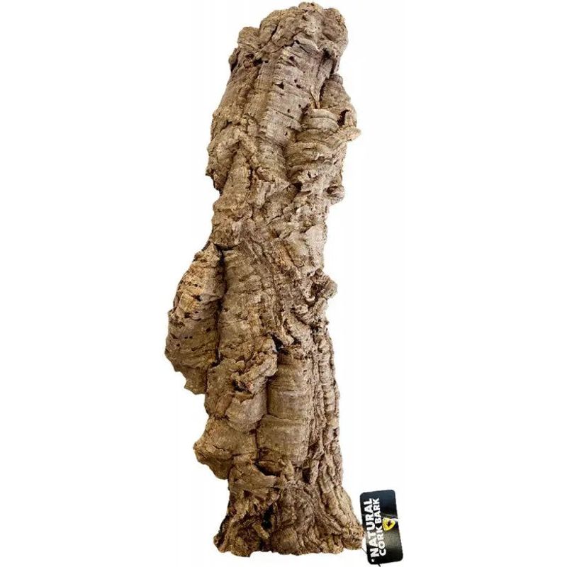 Lugarti's Sustainable Natural Cork Bark Flat Hideout for Reptiles