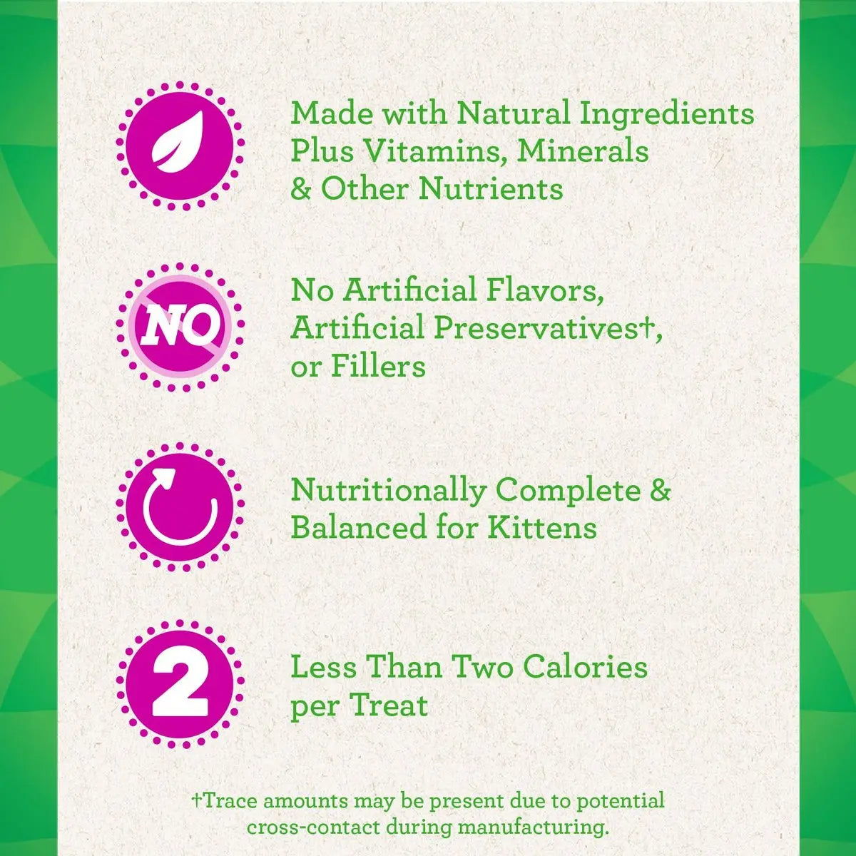 Greenies Feline Smart Bites Chicken Flavored Healthy Treats for Kittens