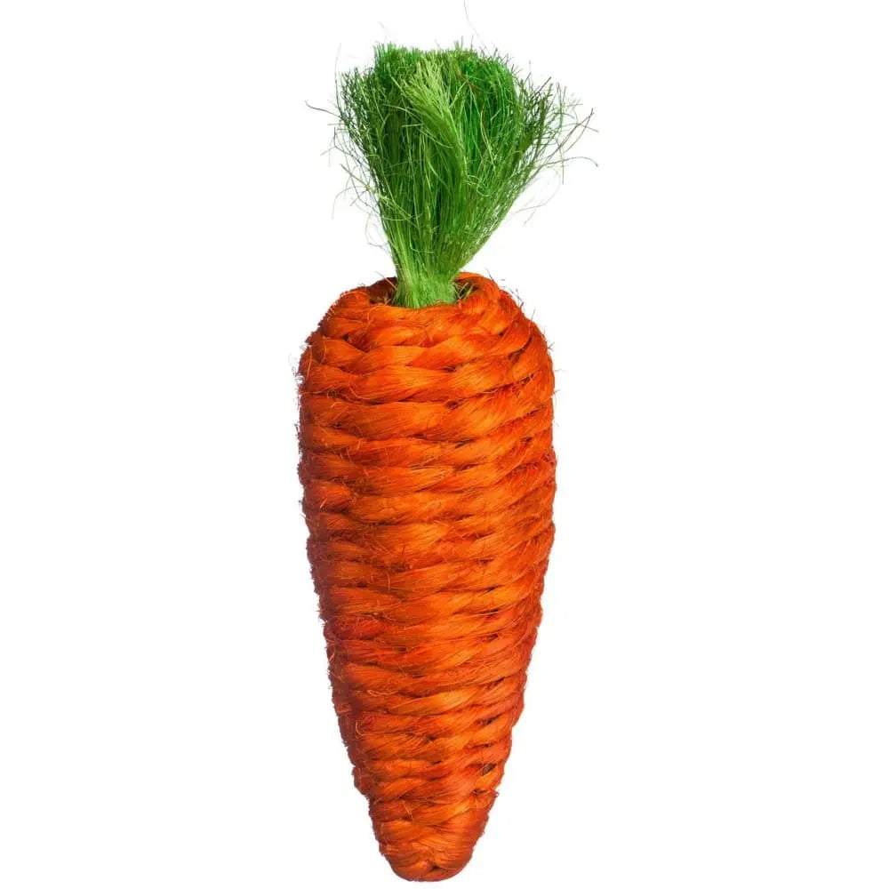 Prevue Pet Products Grassy Carrot-Shaped Nibbling Toy for Small Animals