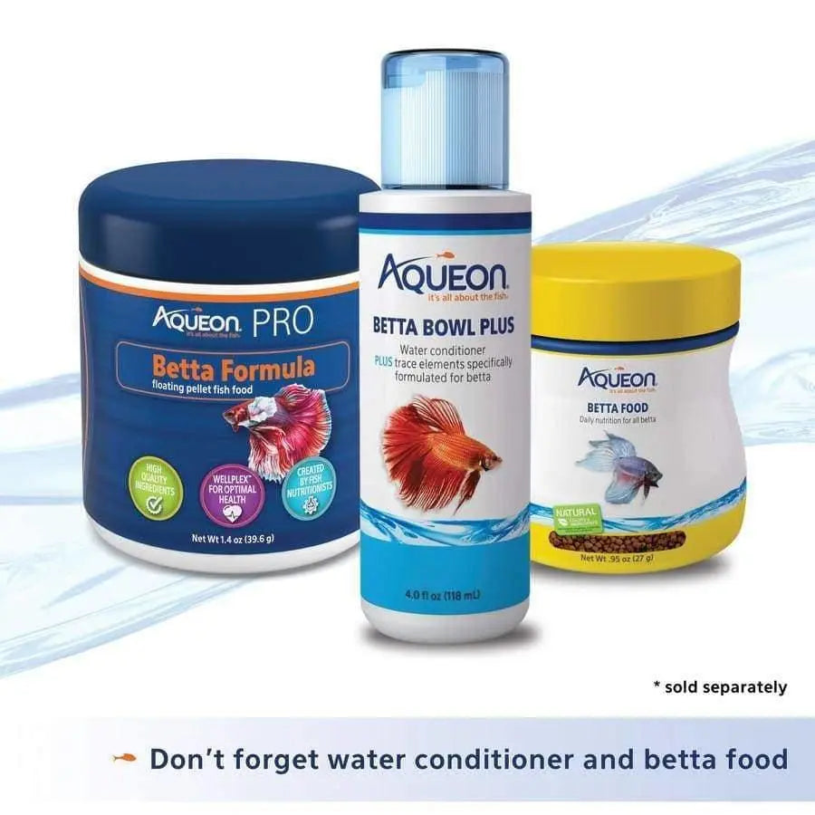 Aqueon Acrylic Betta Puzzle Aquarium Kits for Single Betta Fish