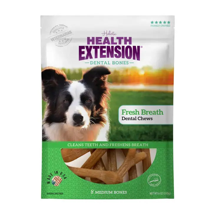 Health Extension Dental Bones for Fresh Breath and Nutritional Support