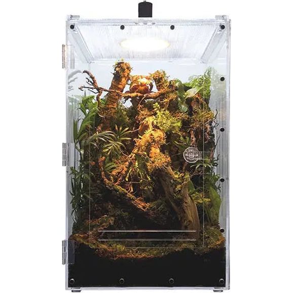 Extra Large Acrylic Double-Opening Reptile Terrarium for Lizards, Spiders, and Geckos
