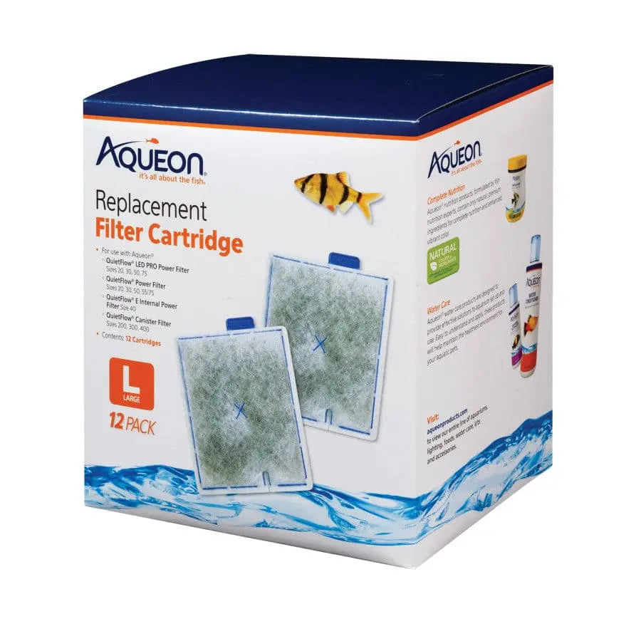 Aqueon Aquarium Replacement Filter Cartridges for Optimal Water Filtration