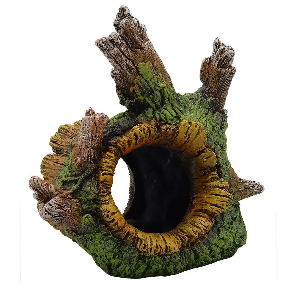 Blue Ribbon Exquisite Driftwood Tree Root Tunnel Decor for Reptiles and Aquariums