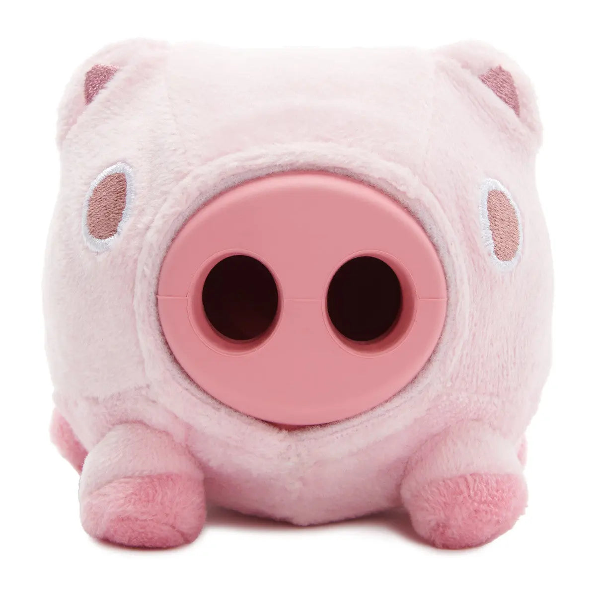 BARK Pink Medium Rubber Super Chewer Pig Hog Hambone Dog Toy