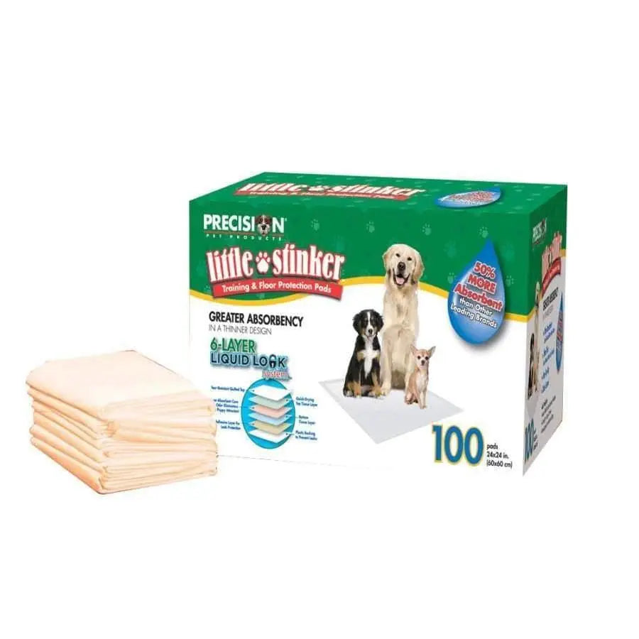 Precision Pet's High - Performance Little Stinker Puppy Housebreaking Pads
