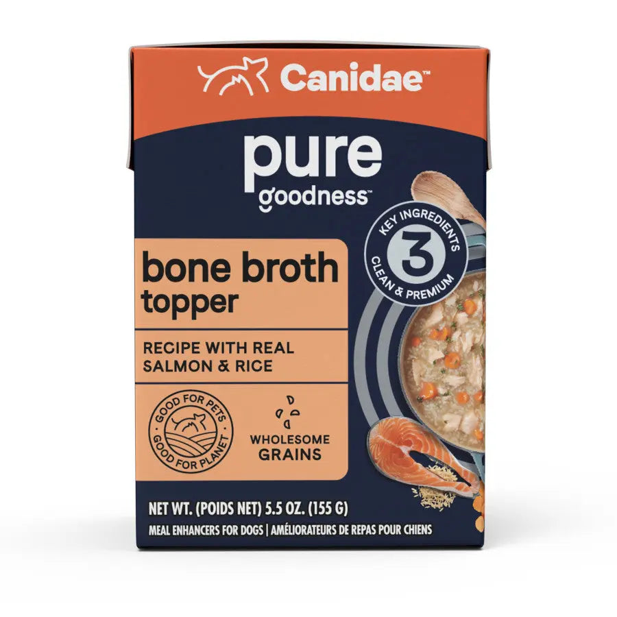 CANIDAE Pure Goodness 5.5 oz Chicken Bone Broth Topper for Dogs