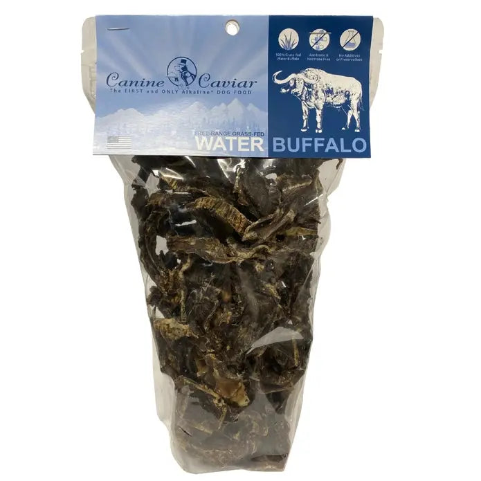 Canine Caviar Premium Water Buffalo Heart Treats for Dogs - A Healthy Snack Option