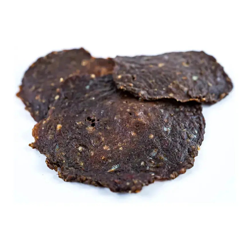 Winnie Lou Premium Turmeric - Infused Bison Jerky Dog Treats, 2.5 Ounce Package