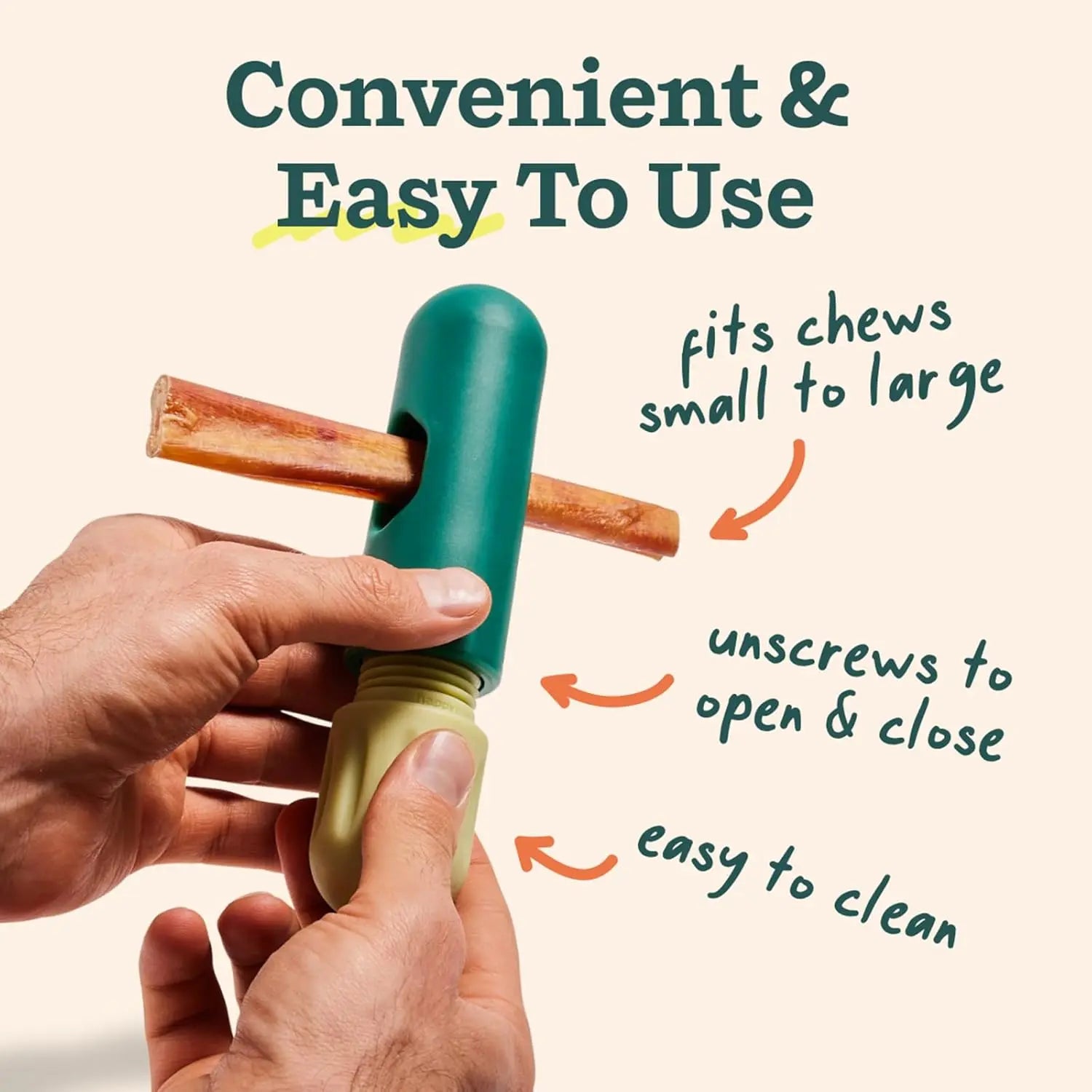 Woof Pet's BullySafe: A Super - Durable Adjustable Dog Chew Holder