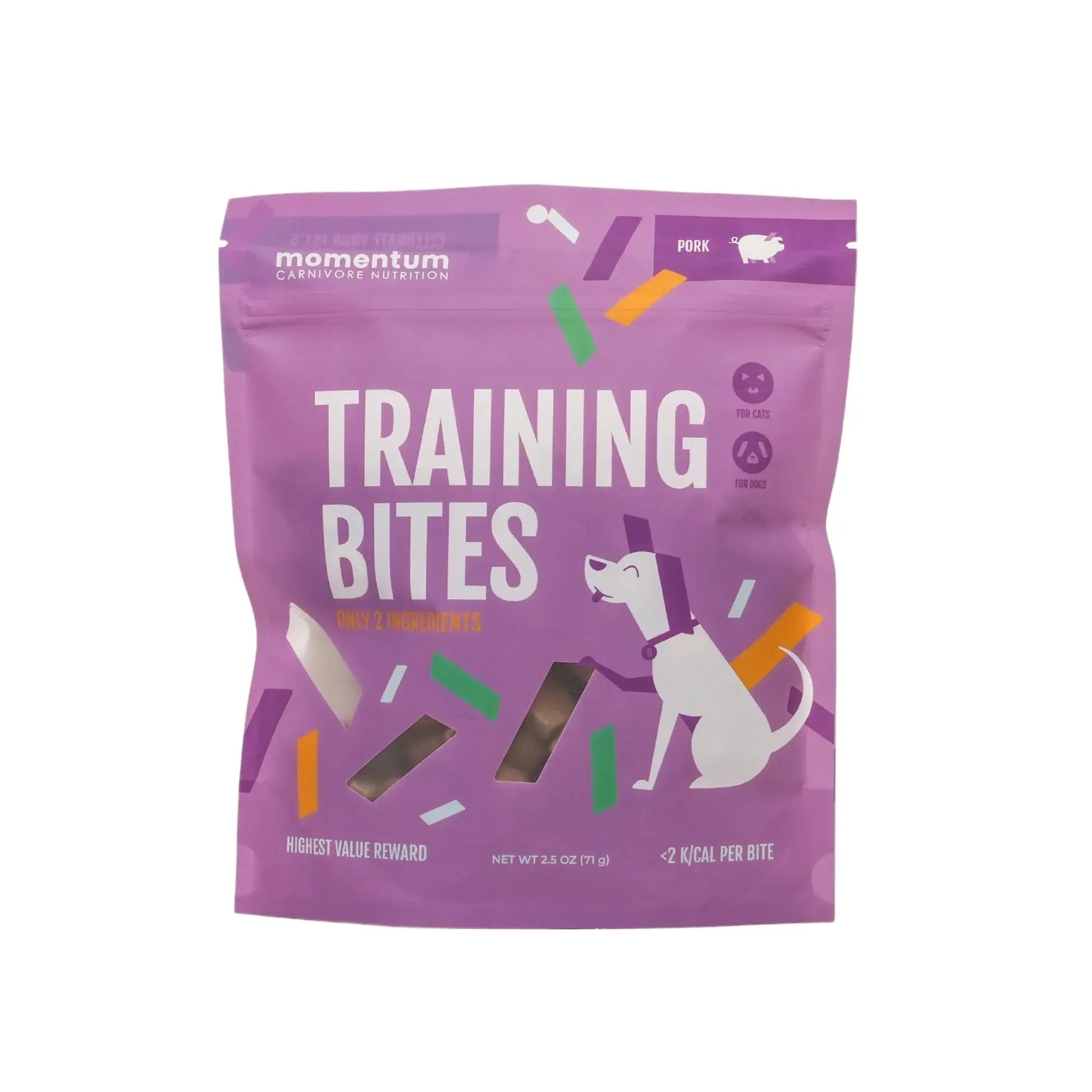 Momentum Carnivore Nutrition High - Quality Freeze - Dried Training Bites for Dogs (2.5 Ounces) Ideal for Puppies and Adult Dogs with Sensitive Stomachs