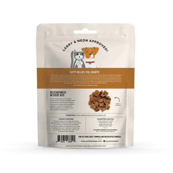 Yummers 5 oz Gourmet Turkey & Cranberry Recipe Dog Food Topper