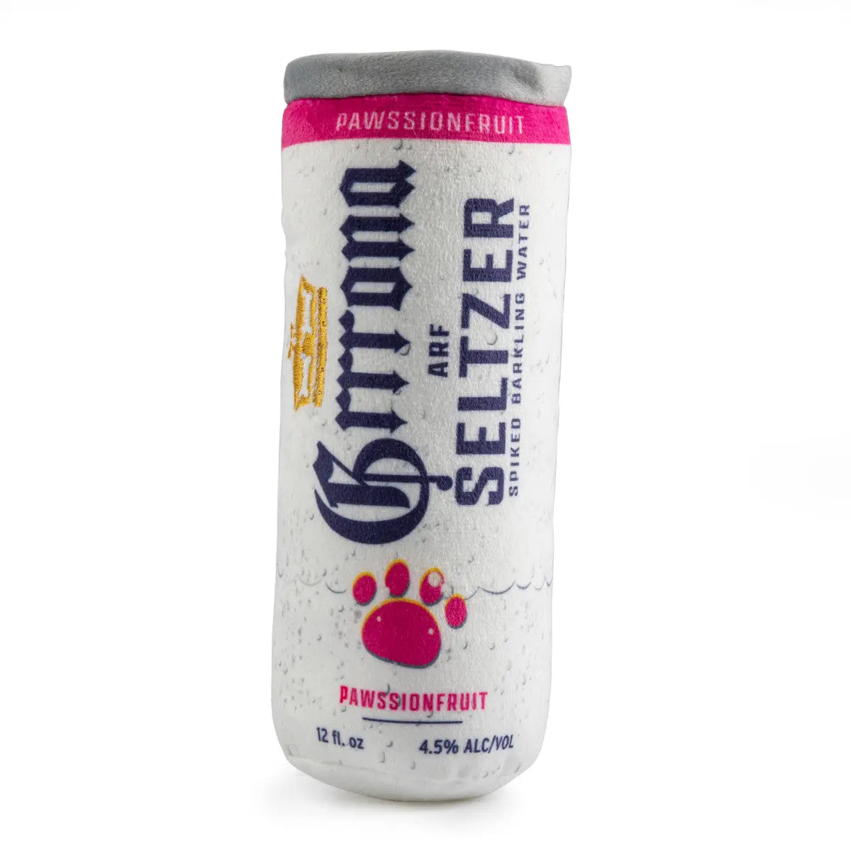 Haute Diggity Dog's Delightful Grrrona Seltzer Can-Style Plush Toys for Dogs