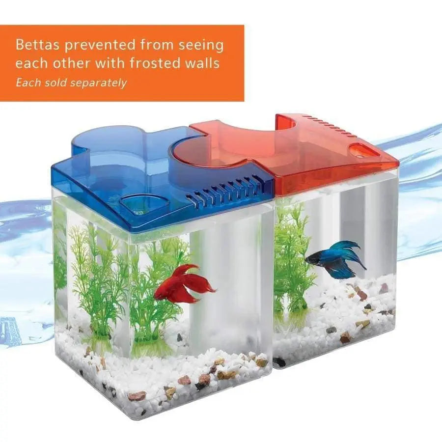 Aqueon Acrylic Betta Puzzle Aquarium Kits for Single Betta Fish