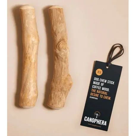 CANOPHERA Premium All-Natural Coffee Wood Chew Sticks for Canine Companions