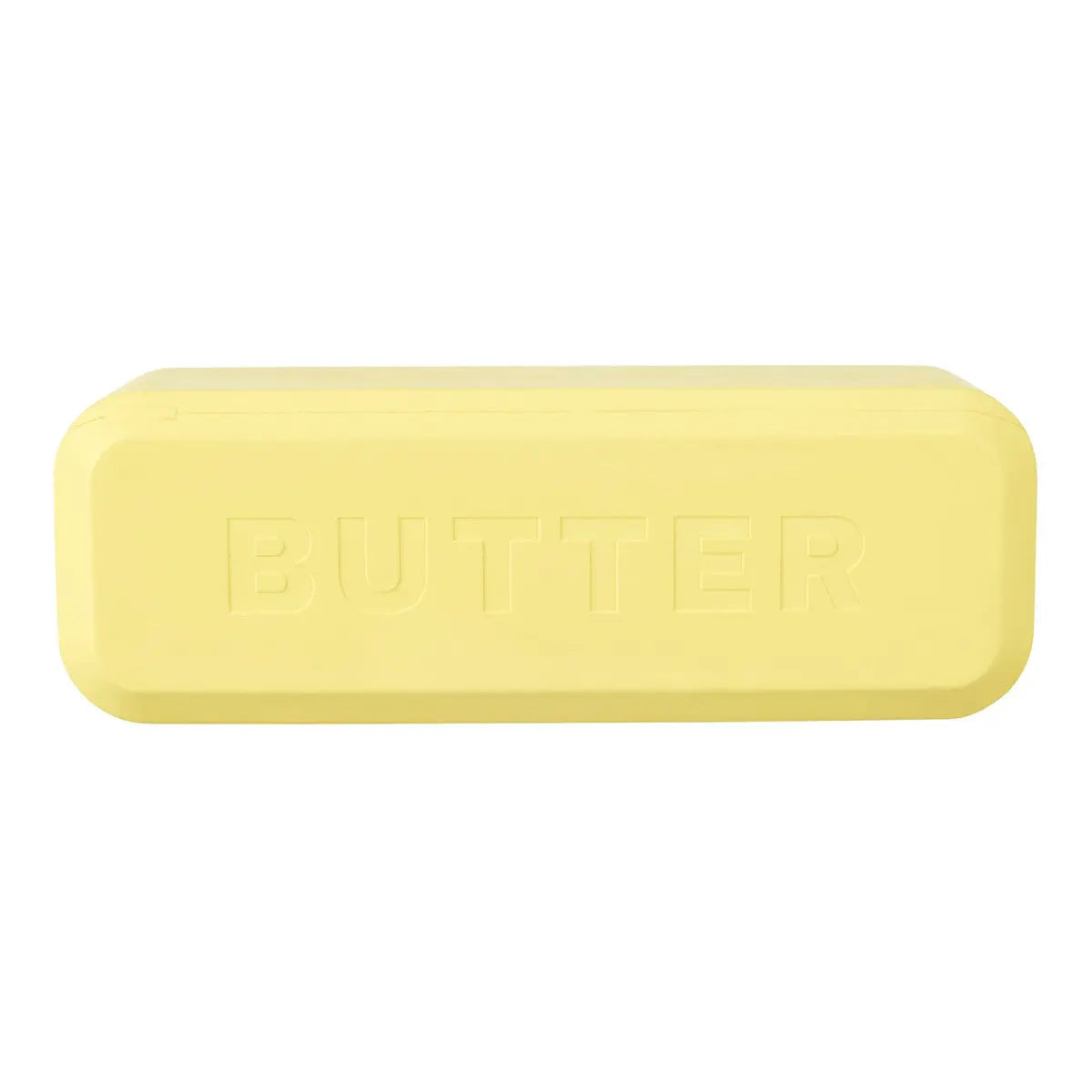 BARK Super Chewer Solid Rubber Dog Toy - Pass the Butter for Large Dogs