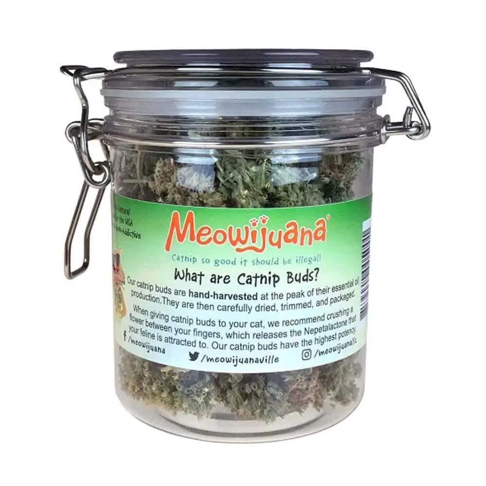 Meowijuana® Super Aromatic Large 20 Gm Organic Catnip Buds