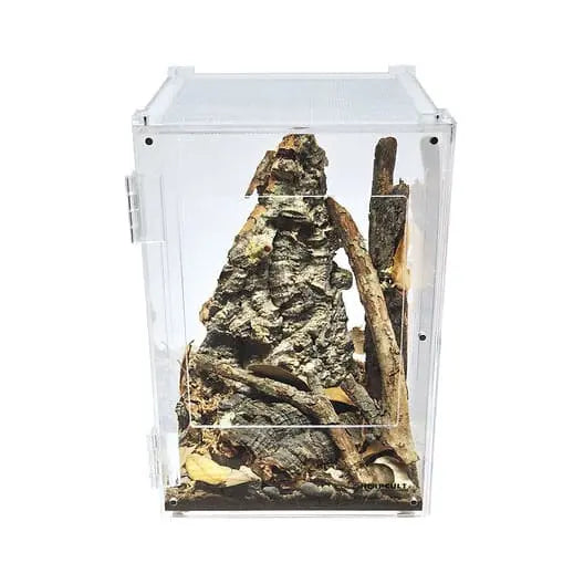 High - Grade Acrylic Front - Opening Terrarium Cage for Reptiles, Insects, Scorpions, and Amphibians