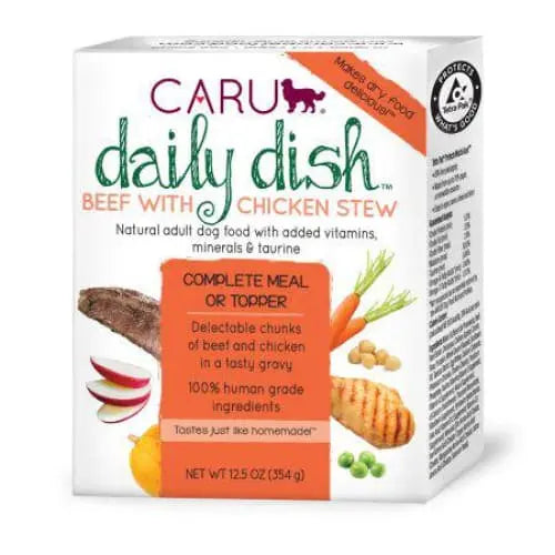 Caru Pet Food: Daily Real Beef & Chicken Stew for Dogs - Grain-Free