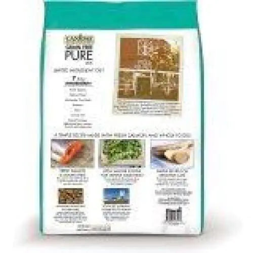CANIDAE PURE Limited Ingredient Dry Cat Food Formula with Salmon for Sensitive Felines