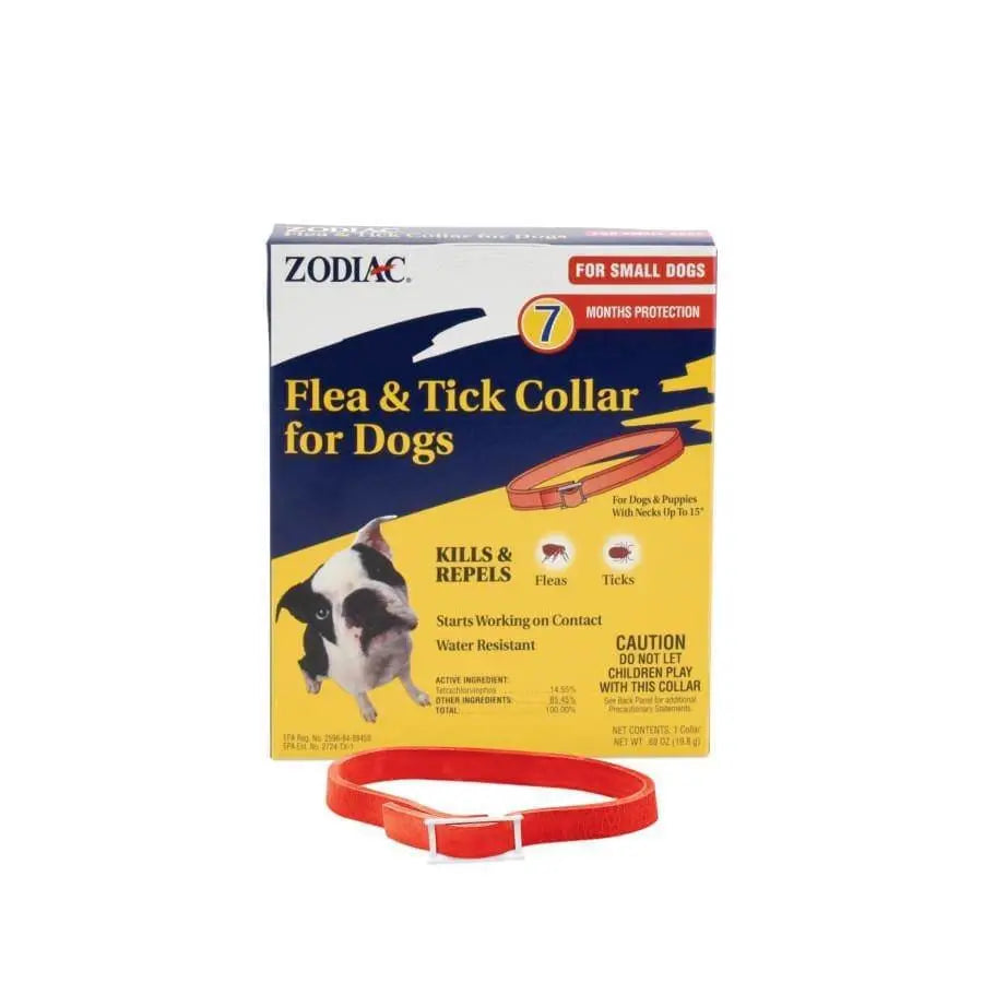 Zodiac Flea and Tick Collar: Effective Protection for Dogs with Up to 25 - Inch Necks