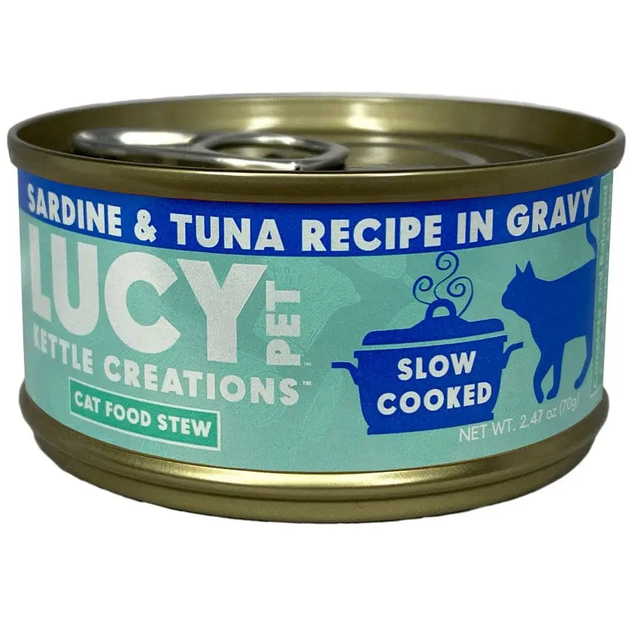 Lucy Pet Products Kettle Creations Gourmet Adult Wet Cat Food Pack of 12 Cans, Each 2.75 Ounces