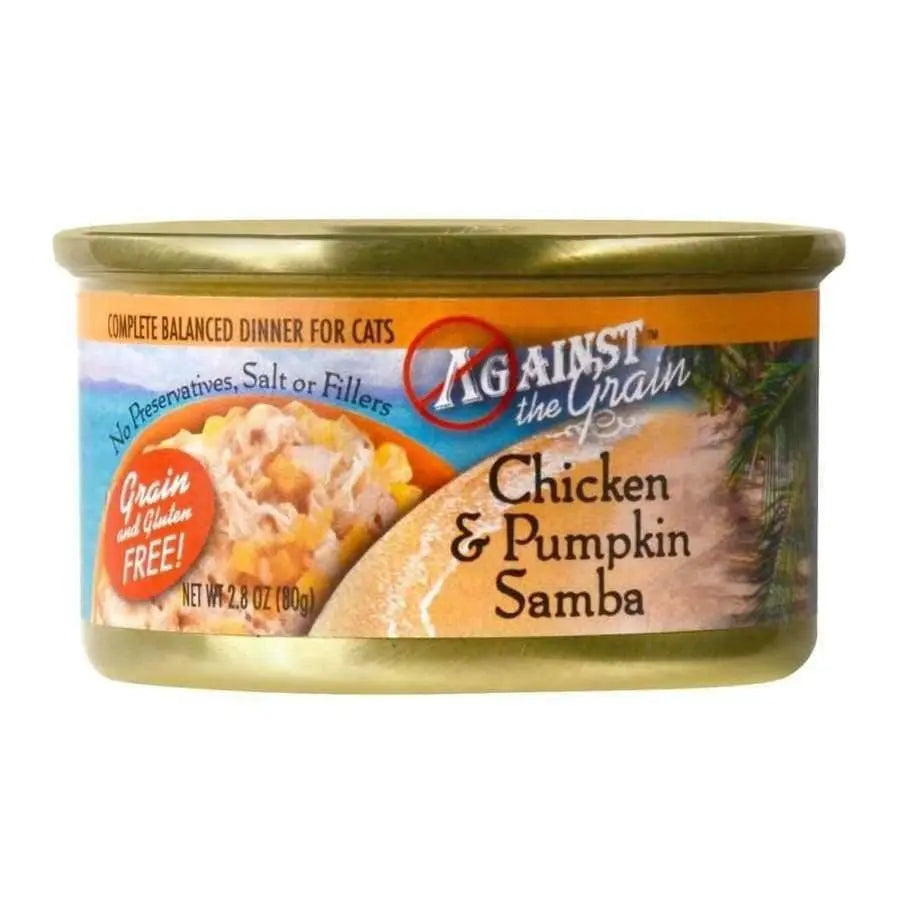 24-Pack, 2.8-oz Against the Grain Chicken & Pumpkin Wet Cat Dinner