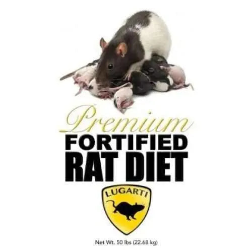 Lugarti's High - Quality 50 lbs Fortified Diet for Rats