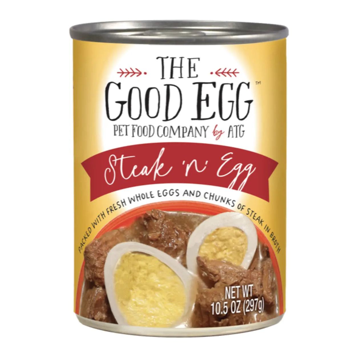 Against the Grain The Good Egg Steak 'n' Egg Premium Canned Dog Food - 12 Cans, Each 10.5 Ounces